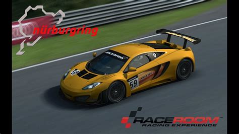 RaceRoom Racing Experience McLaren MP C GT Nürburgring Nordschleife hour circuit YouTube