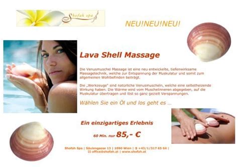 lava shell massage shofah spa