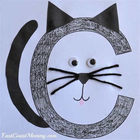 East Coast Mommy Alphabet Crafts  Letter C