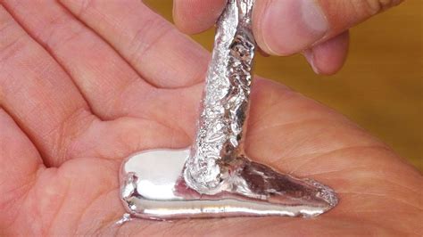 The slightest bit of moisture in your heat resistant container will cause the molten metal to basically explode and spray molten metal all over the place. You Can MELT METAL In Your HAND! - Liquid Metal Science ...