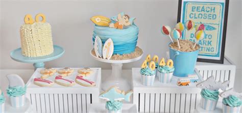 Planning a sweet sixteen party always begins with the party idea. Kara's Party Ideas Surf | Surfing Themed 40th Birthday ...