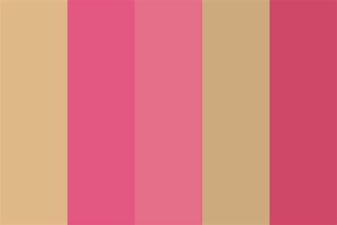Pink Beige Bedroom Color Palette