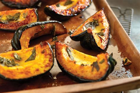 When you make this acorn squash recipe, be sure to use deglet noor or another firm date variety; Roasted Acorn Squash with Sage and Honey Recipe | Epicurious