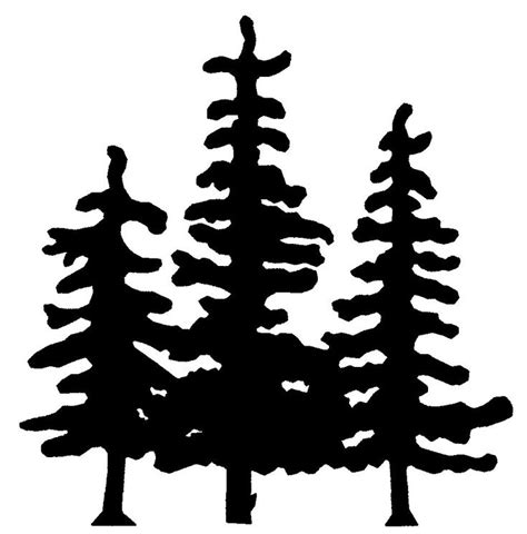 The 25 Best Pine Tree Silhouette Ideas On Pinterest Forest
