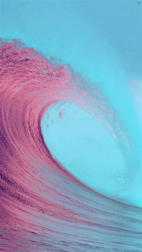 Pink Waves Wallpapers Top Free Pink Waves Backgrounds Wallpaperaccess