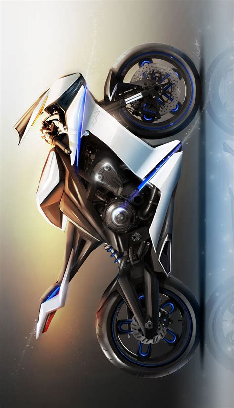 Bmw Project On Behance Bike Design Futuristic Motorcycle Motorbike