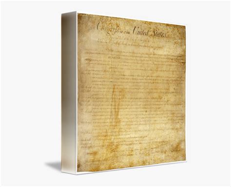 Original United States Constitution Bill Of Rights Free Transparent