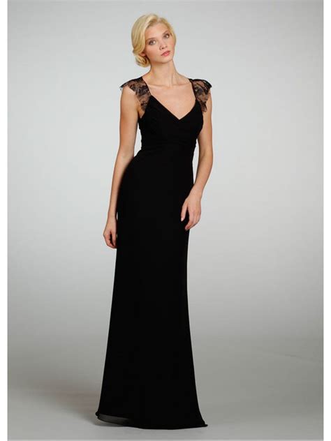 Long Black Dress For Wedding