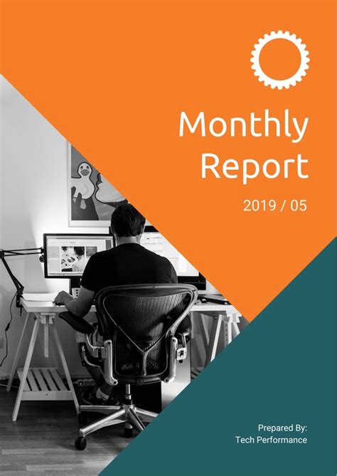 Customize 21 Monthly Reports Templates Online Canva