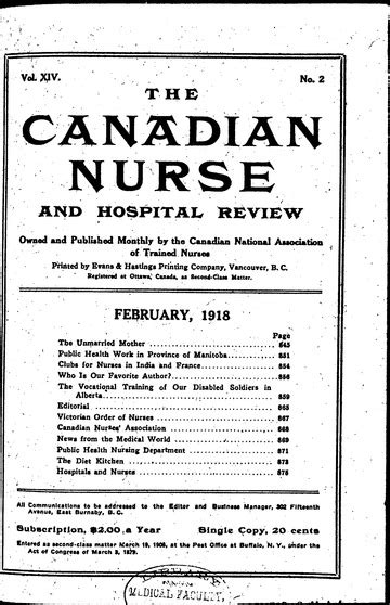The Canadian Nurse Canadian Nurses Association Free Download Borrow And Streaming