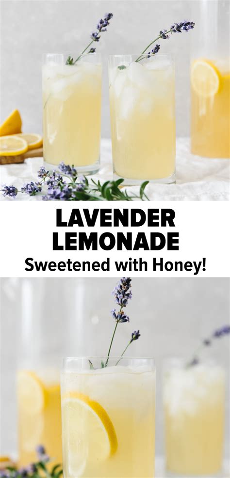 Lavender Lemonade Honey Recipes Classic Lemonade Recipe