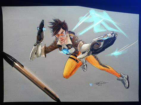 Tracer Rendering By Anime407 On Deviantart