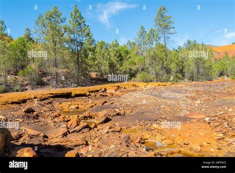 Remains Of The Old Mines Of Riotinto In Huelva Spain Stock Photo Alamy