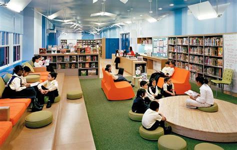 Library Summit에 있는 혜주 장님의 핀 초등학교 도서관 어린이 공간 어린이 도서관