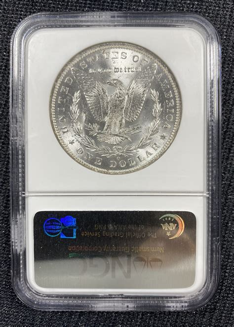 1885 O 1 Morgan Silver Dollar Ngc Ms64 Great Montana Collection
