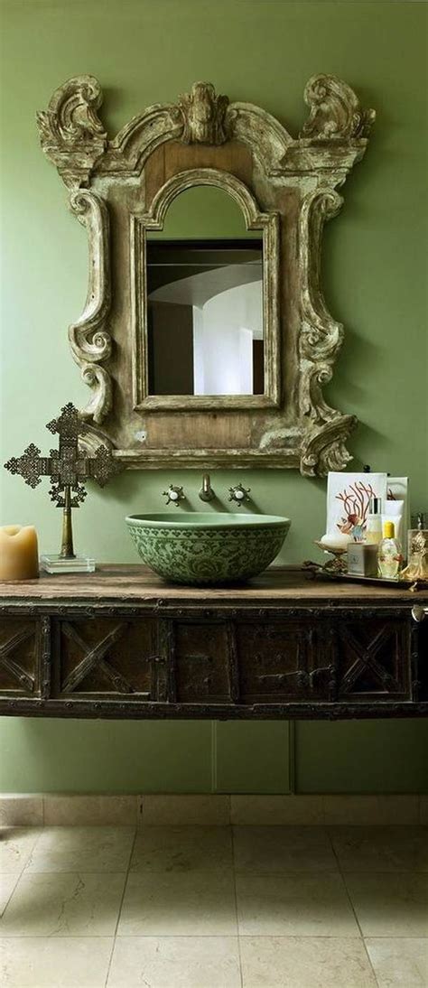 Do you have vintage bathroom sinks in your home? Vessel sinks are the hot trend in bathroom design