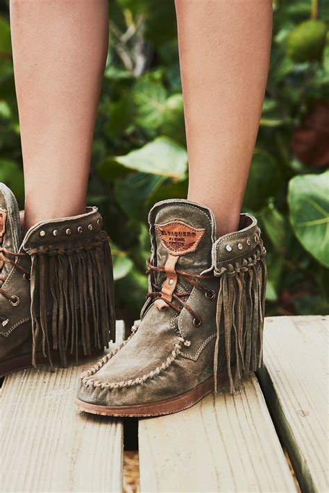 Roseland Moccasin Boot Boots Boho Boots Moccasin Boots