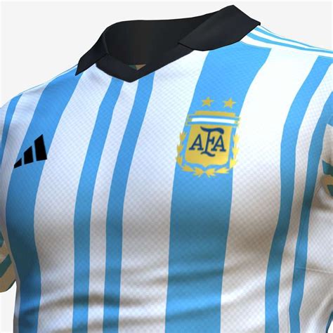 la camiseta de la selección argentina para jugar el mundial de qatar 2022 se filtraron los