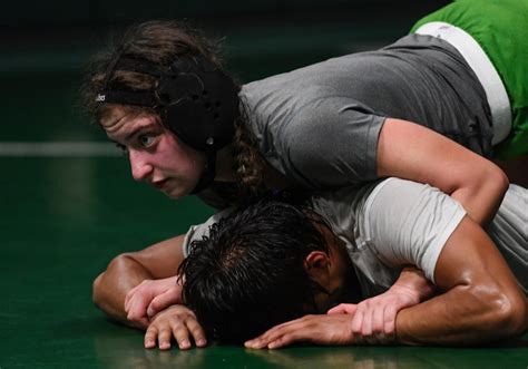 More High School Girls Are Wrestling But Theyre Still Grappling For