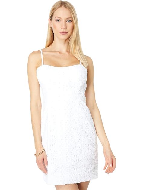 Lilly Pulitzer Topanga Dress Resort White Breakers Lace Free Shipping