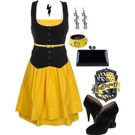 Hufflepuff Outfit Makeup Fashion And Hair Favorites Pinterest
