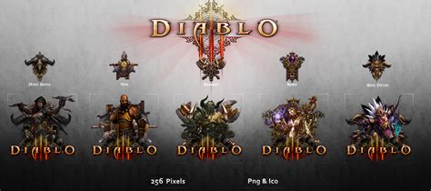 Diablo Iii Icon Pack By Crussong On Deviantart