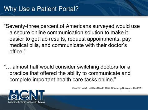 Ppt Nextgen Patient Portal Involving Your Patients In The Care