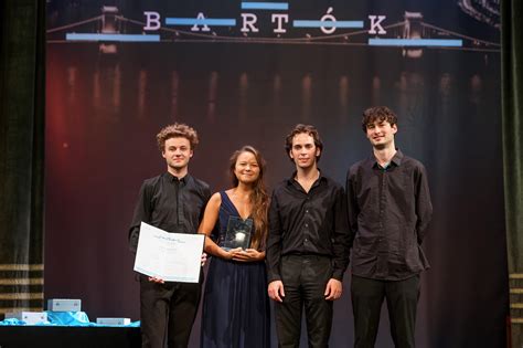 Japanese quartet wins this years Bartók World Competition