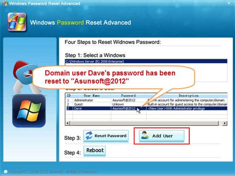 How To Reset A Domain Administrator Password On Windows Server 2008 R2