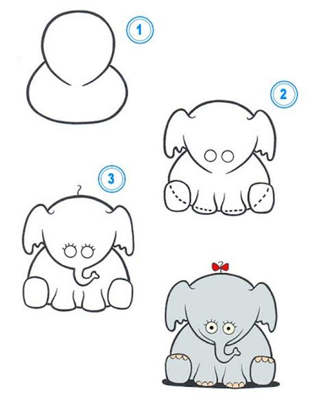 Sintético 101 Foto Dibujo De Un Elefante Para Niños Cena Hermosa 102023