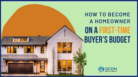 How To Become A Homeowner On A First Time Buyers Budget🏡🤝