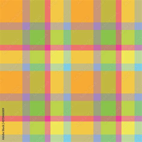 Checkered Backgrounds Of Stripes In Orange Pink Yellow Green Blue