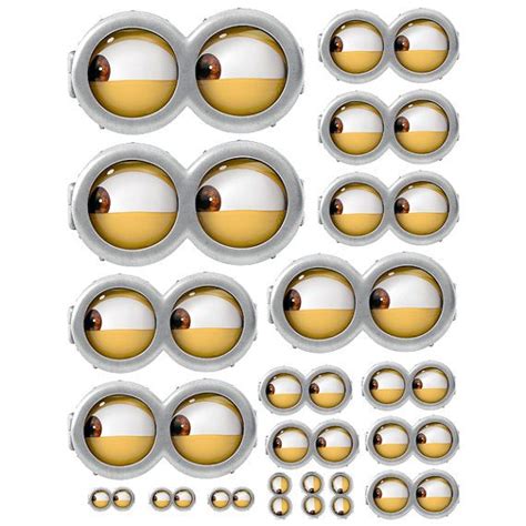Instant Download Minion Eyes 5 Sizes For By Lululola2022 250