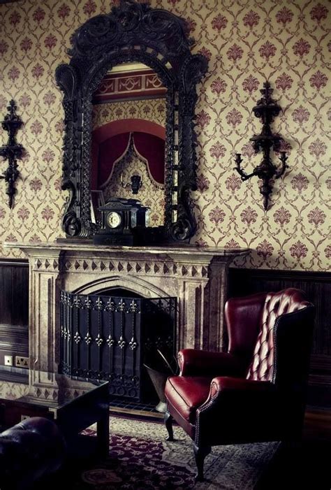 Gothic Victorian Sitting Room Gothic Living Rooms Gothic House