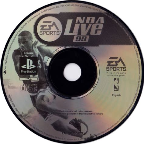 Nba Live 99 1998 Playstation Box Cover Art Mobygames
