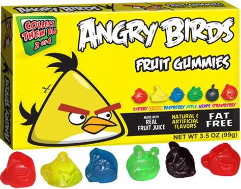 Angry Birds Fruit Gummies Yellow Bird 35 Oz Pack Of 12 • The Candy