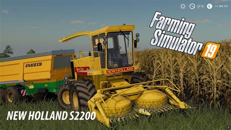 Mods Fs19farming Simulator 19 New Holland S2200 Youtube