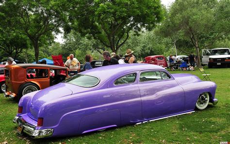 1951 Mercury Coupe Lead Sled Light Purple Metallic Rvr Cool Old