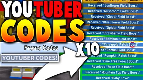 Here, is the full list of the game code. 10 *NEW* YOUTUBER UPDATE CODES ON ROBOX BEE SWARM ...