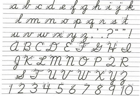 Cursive Capital Letters From A To Z Science Trends