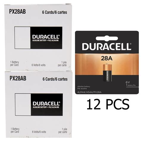 Duracell 28a 4lr44 6 Volt Alkaline Battery