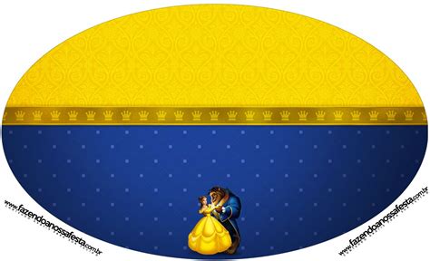 Beauty And The Beast Party Free Printable Wrappers And Toppers For