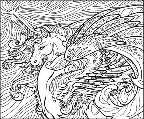 Free download 39 best quality free printable unicorn coloring pages at getdrawings. 20+ Free Printable Unicorn Coloring Pages for Adults ...