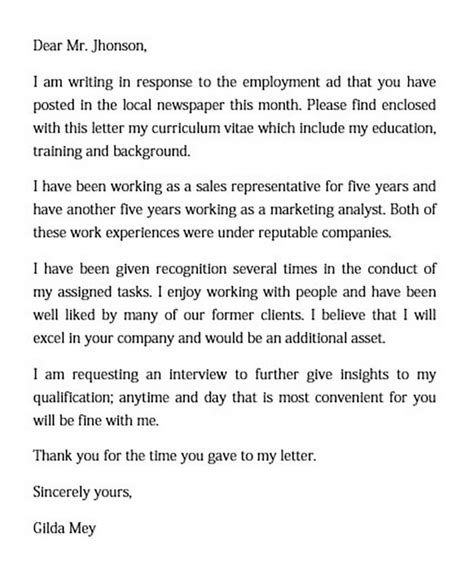 employment letter sample      impressive  read mous syusa