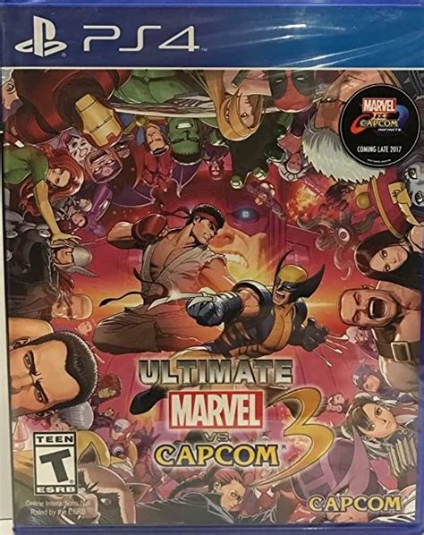 Ultimate Marvel Vs Capcom Playstation 4 Mx Videojuegos