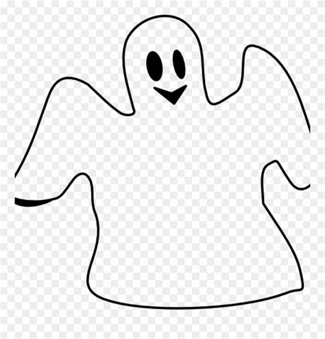 Clipart Ghost Line Art Clipart Ghost Line Art Transparent Free For