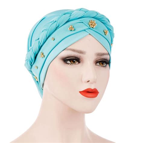 Women Muslim Hijab Scarf Inner Hijab Caps Ladies Islamic Cross Headband Turban Headwrap Hairband