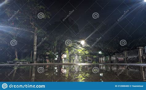In The Early Morning It Was Raining Aesthetic Stock Image Image Of