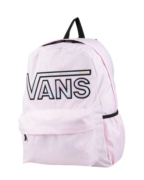 Vans Backpack In Pink Lyst