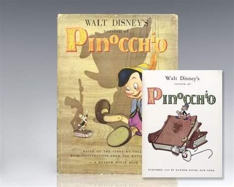 Walt Disneys Version Of Pinocchio Based On The Story By Collodi With